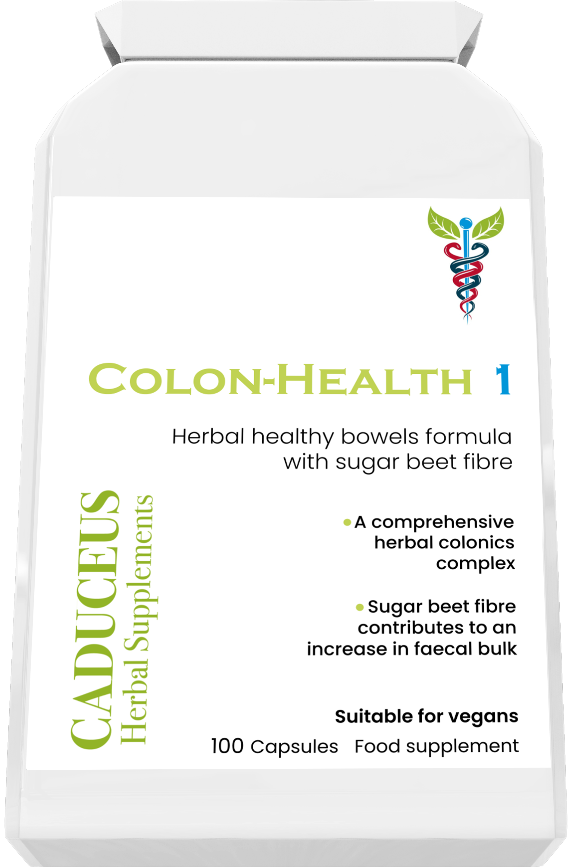 CADUCEUS kruidenapotheek - Wholesale Oral Supplement/Vitamin - Colon-Health 1 capsules 100 capsules0