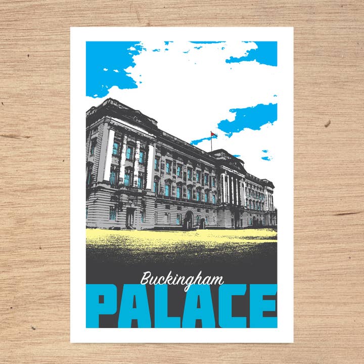 Buckingham Palace print for wholesale by Susan Taylor Design