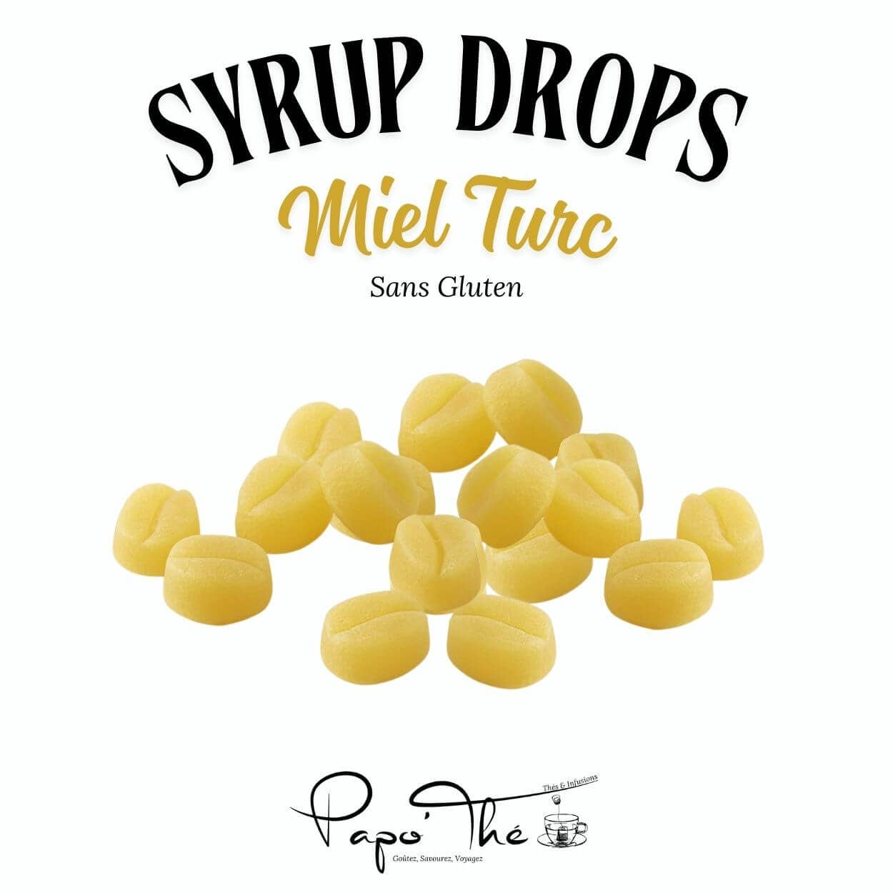 Papo'thé - Vendita all'ingrosso Mix per cioccolata calda - Piccolo Pacchetto di Impianto SYRUP DROPS x30 (5 gusti x3)2