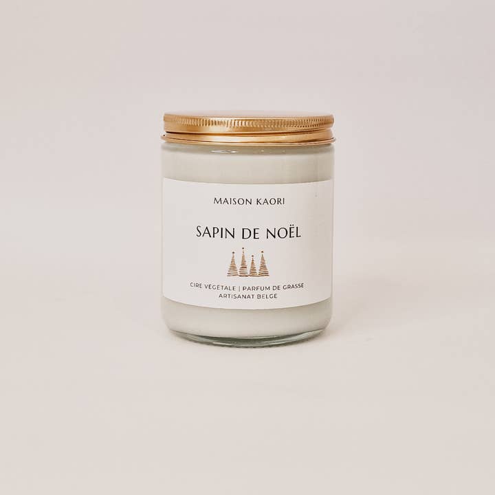 Maison Kaori - Wholesale Jar/Filled Candle - Scented candle - Christmas Tree - Christmas Edition
