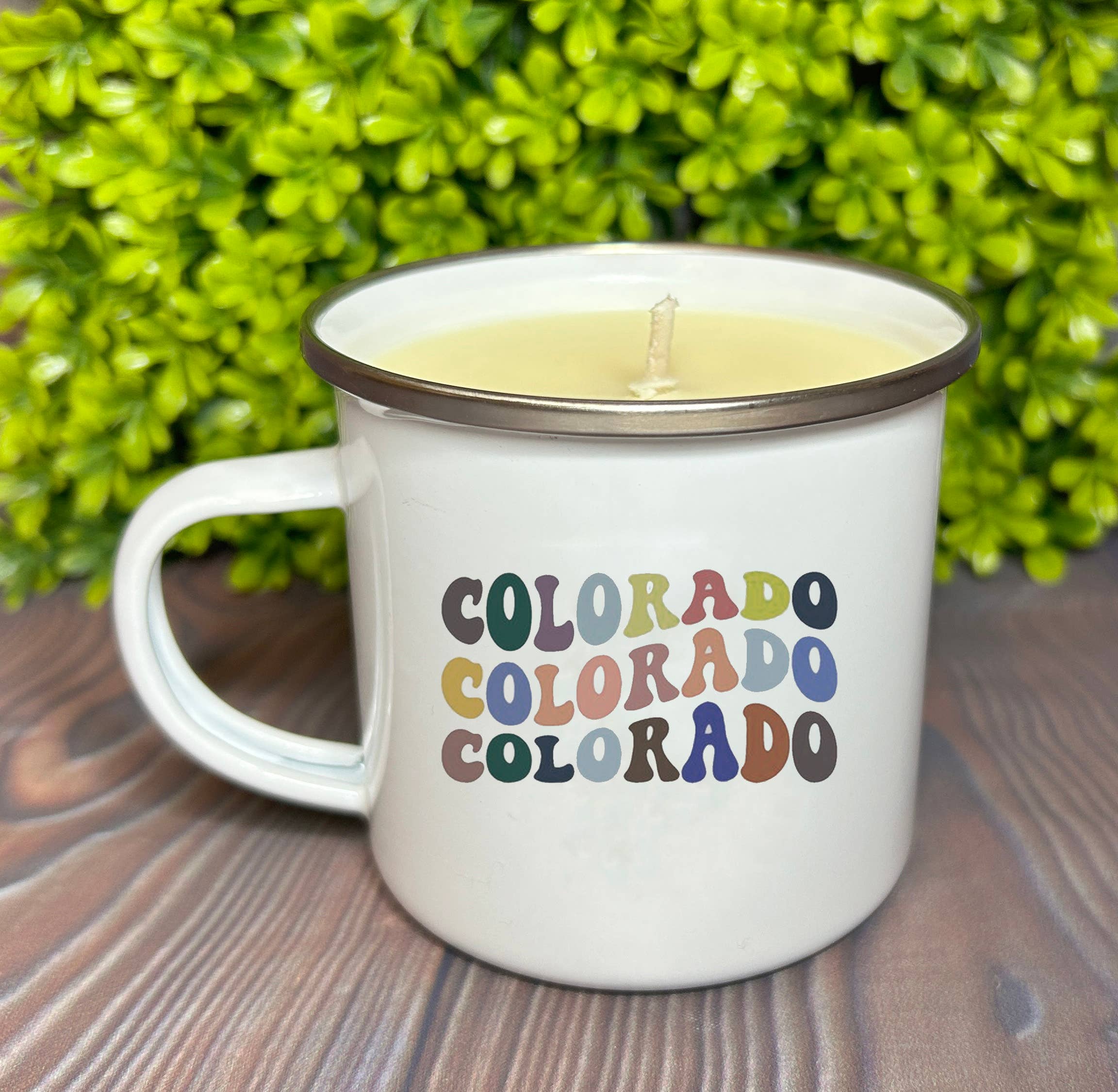 Clever Cow Candle Co - Wholesale Jar/Filled Candle - Colorado Souvenir Tourist Gift Soy Wax Candle Reusable Mug2