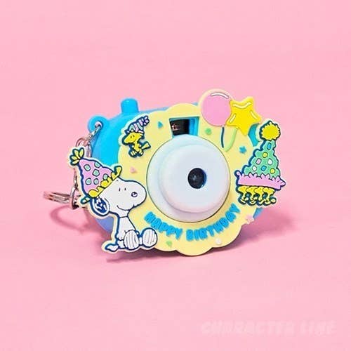 K-Wonderland - Wholesale Keychain - Unisex - Peanuts Snoopy Camera shape Projector film Key Chain5