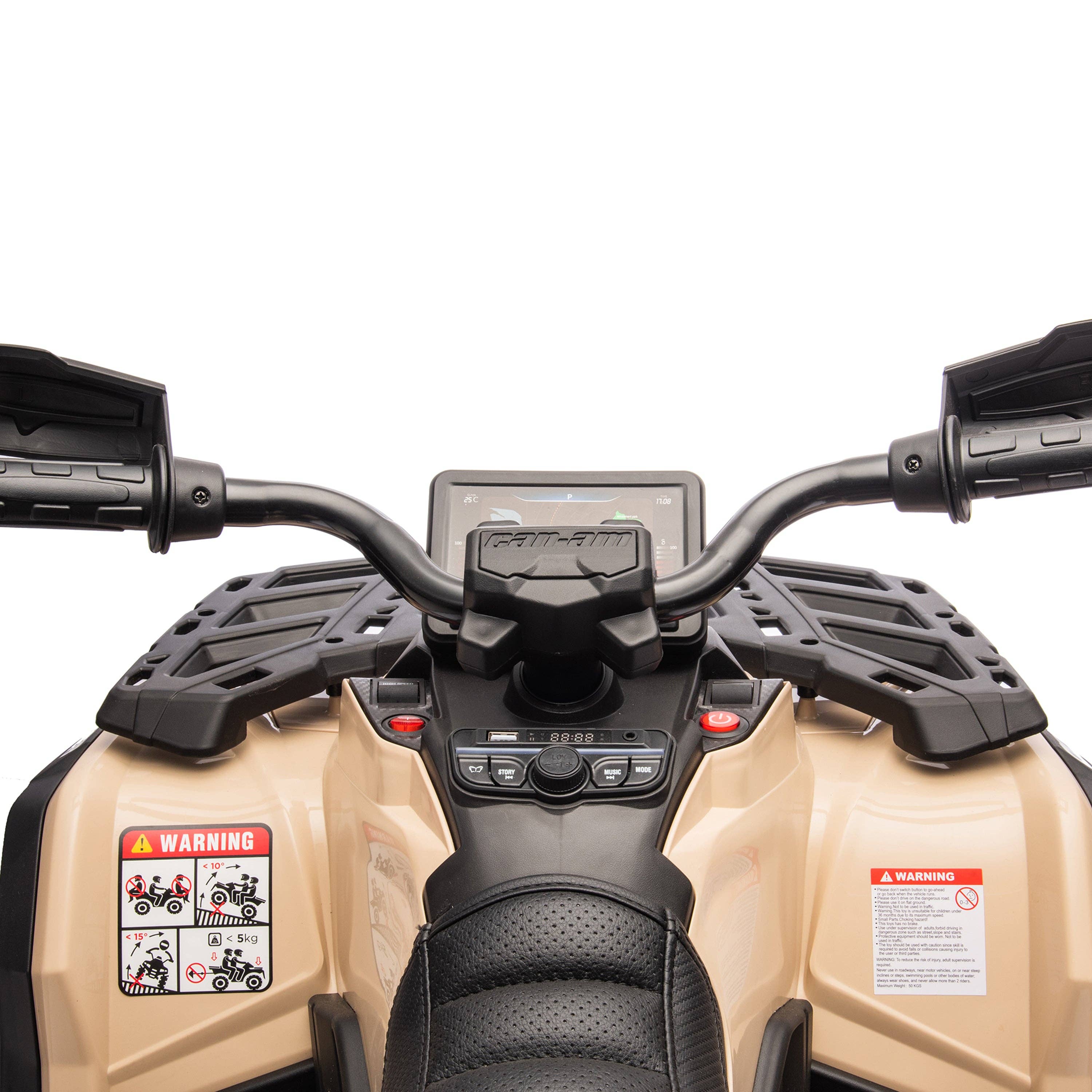 Freddo Toys - Wholesale Toy Car/Truck - Kids - Can Am Outlander 24V Ride on ATV7