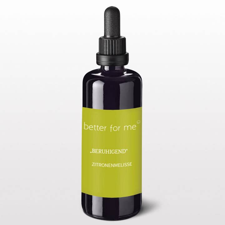 SOOTHING lemon balm herbal elixir for wholesale by Better for me