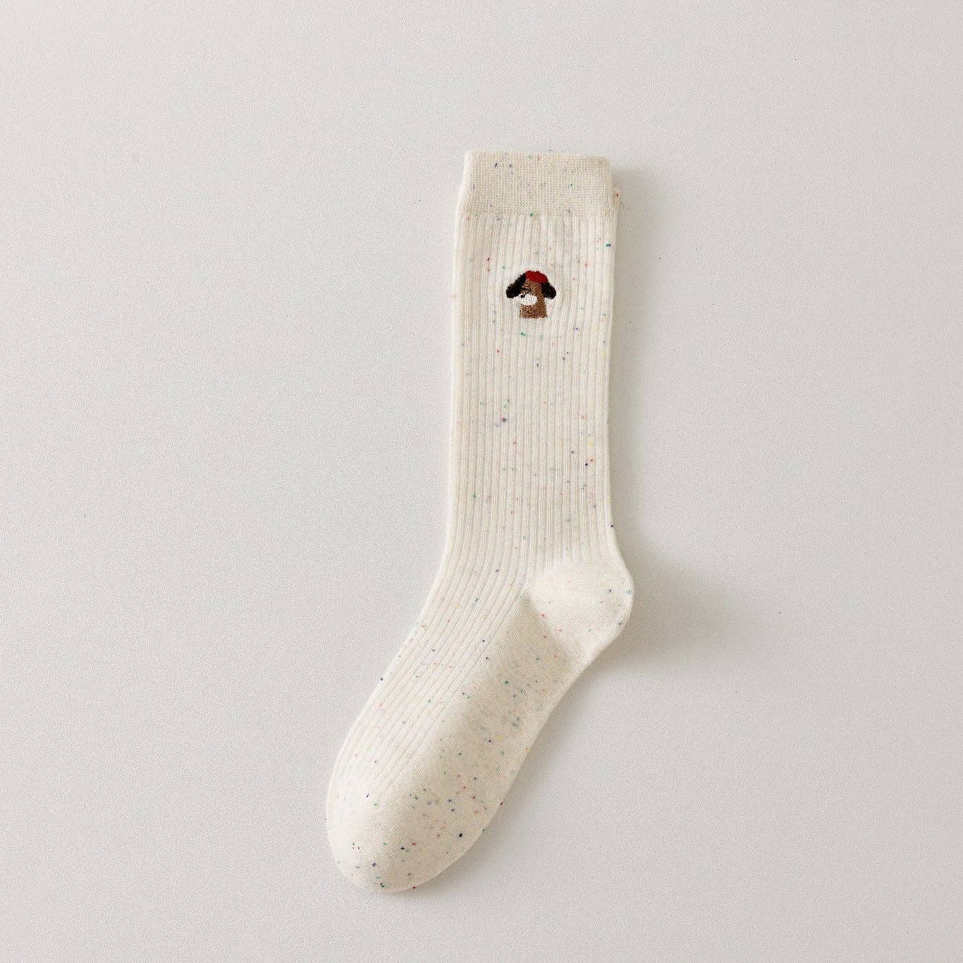 Tites Chaussettes - Wholesale Socks - Women's - Women's Christmas Character Knee-High Socks I 35-410