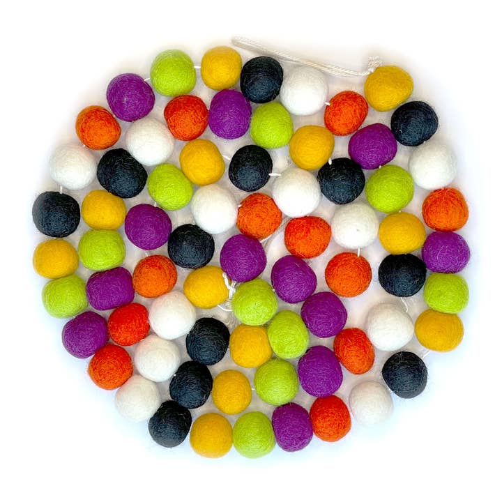 Jewelry Made by Me - Vendita all'ingrosso Bandierine/Ghirlande - Ghirlande autunnali di Halloween 1,8 m Collezione 27 pezzi, 9 stili9