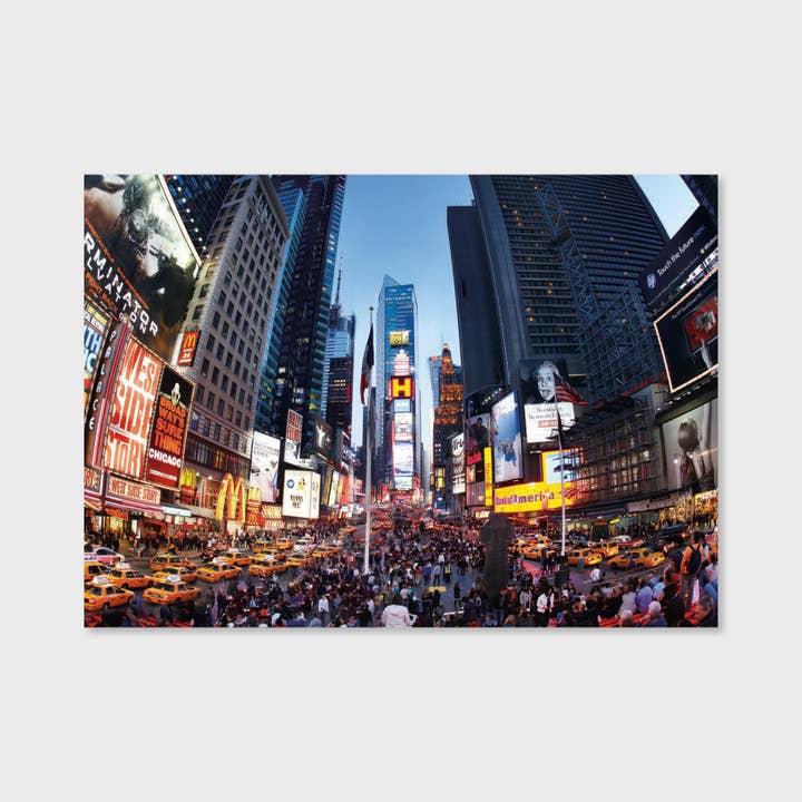 Cartolina di NYC - Le luci di Times Square - 50 pz. per la vendita all'ingrosso da parte di Blu Ink Press, Inc.