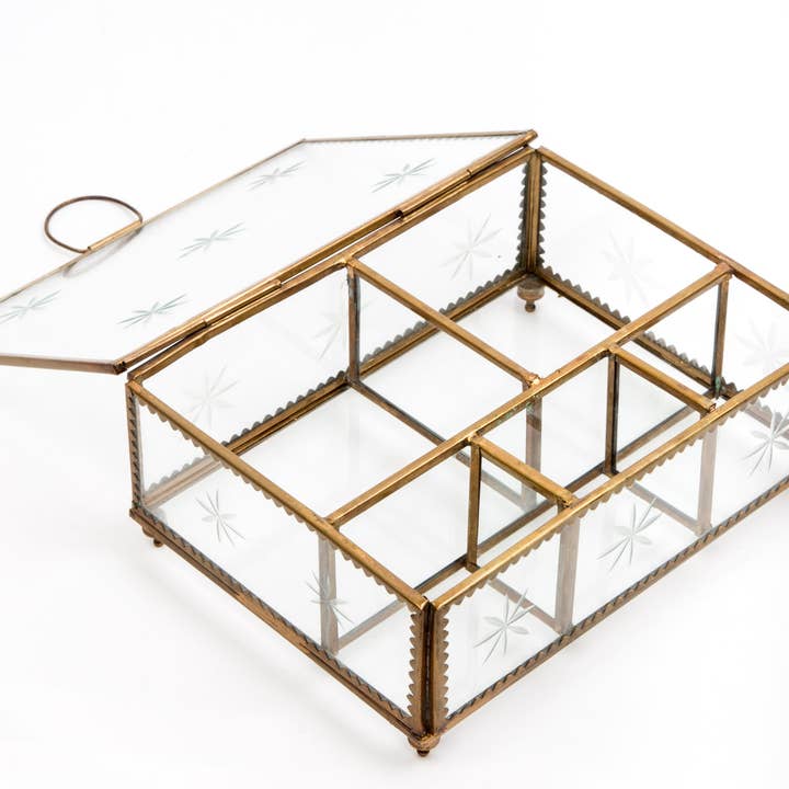 Ten Thousand Villages - Wholesale Jewelry Box/Organizer - Sweet Star Box (LG)