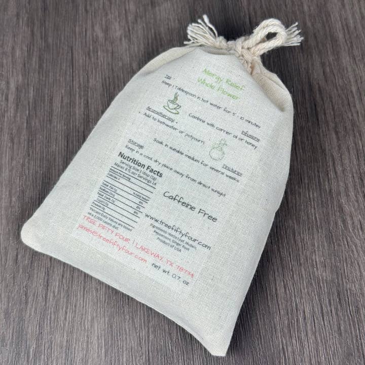 Tree Fifty Four - Wholesale Health/Detox Tea - Allergy Relief Herbal Blend 6-Pack Sachet Set | 3.5" x 4.75"2