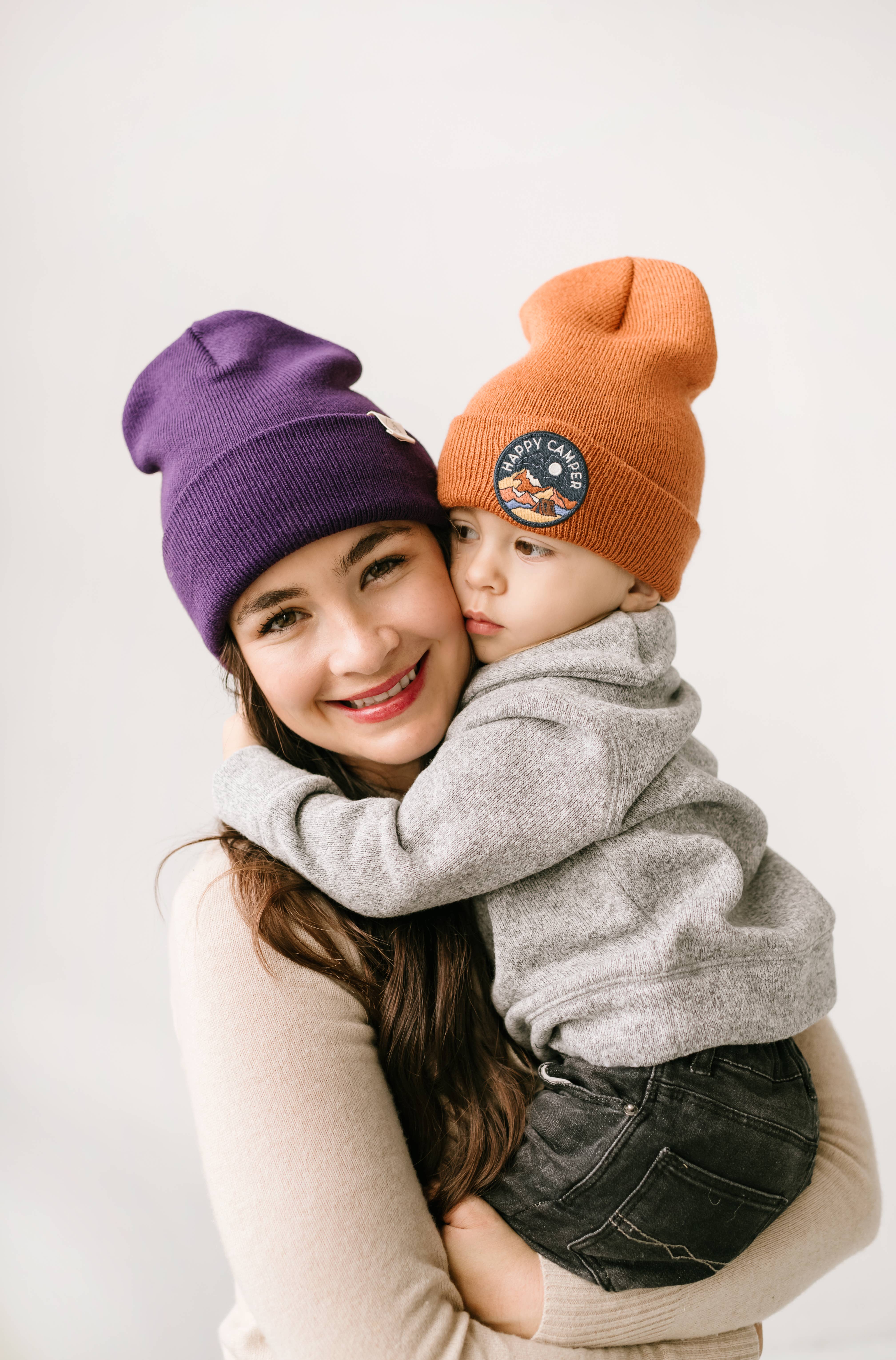 Seaslope - Vente Bonnet – enfant - Bonnet pour bébé/enfant en bas âge Happy Camper Canyon Convient aux âges 0-41