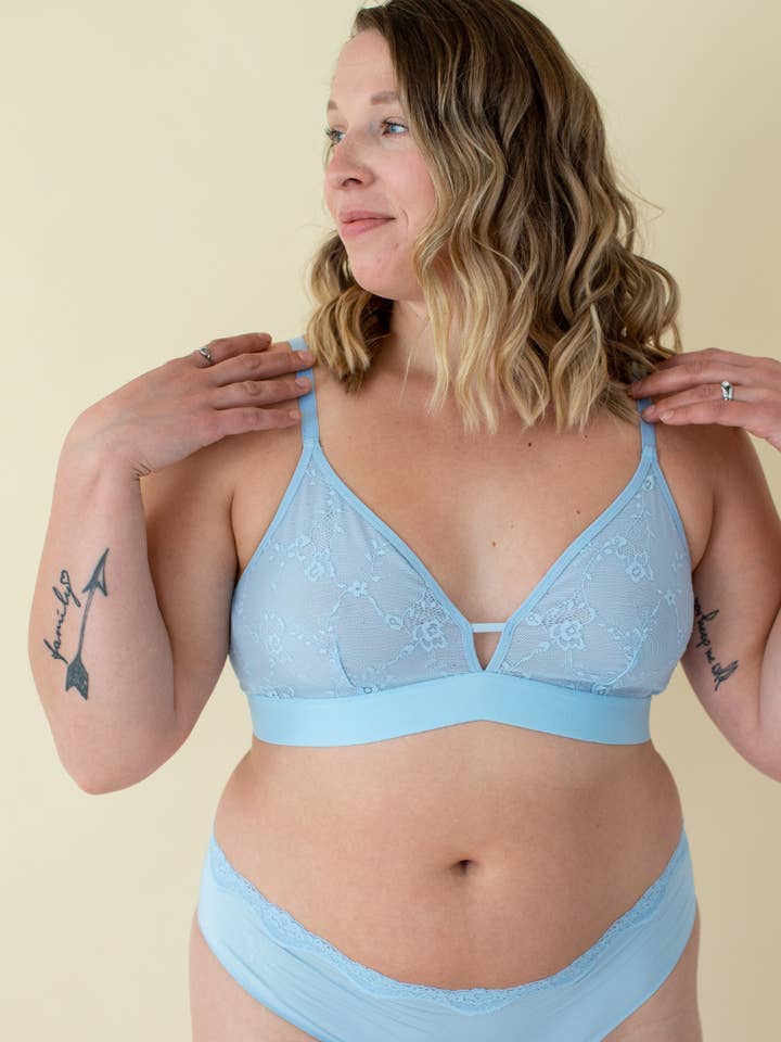 Sutiã de renda sem fio por atacado de Modern Match Lingerie