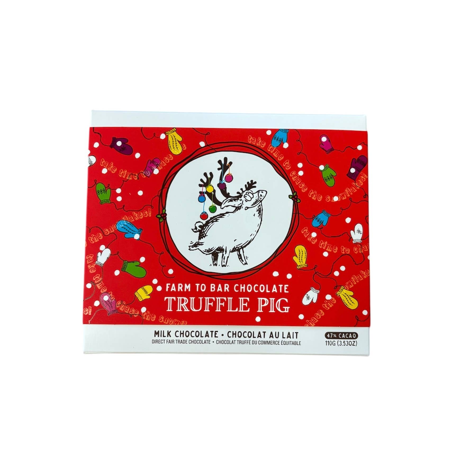 Truffle Pig - Wholesale Chocolate Box - Milk Chocolate Truffle Piglets - Holiday Gift Box0