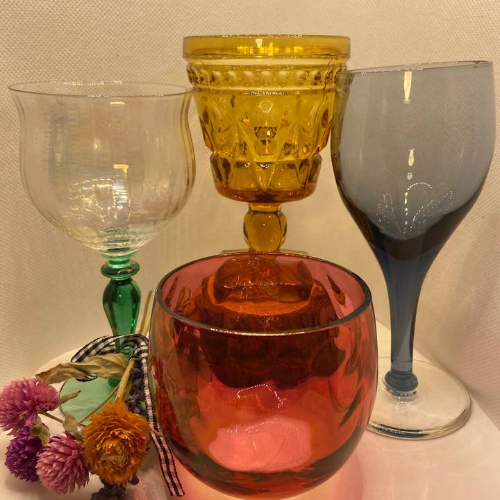 Up Cycle Candles - Wholesale Jar/Filled Candle - Vintage Vessel-Large Spring/ Summer