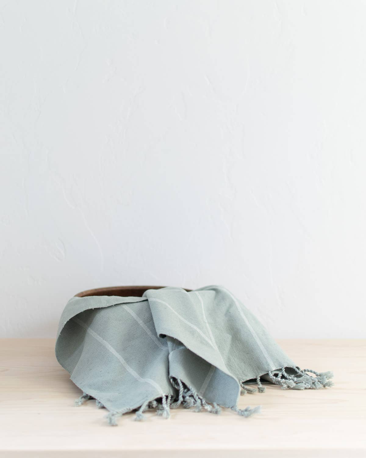 Fair + Simple - Wholesale Hand Towel - Oversized Woven Hand Towel - Sage Green2