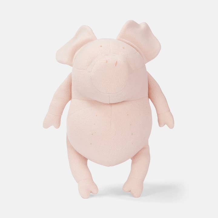 Pink beige Helmut, the stuffed animal pig - large for wholesale on Faire0