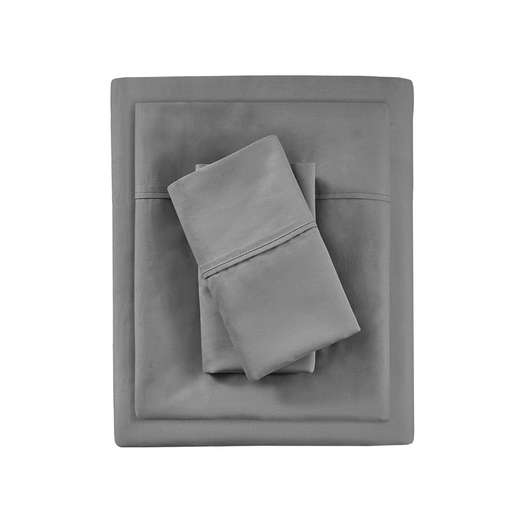 Olliix - Wholesale Sheet Set - Thermal Management 1000 Thread Count Sheet Set, Dark Grey3
