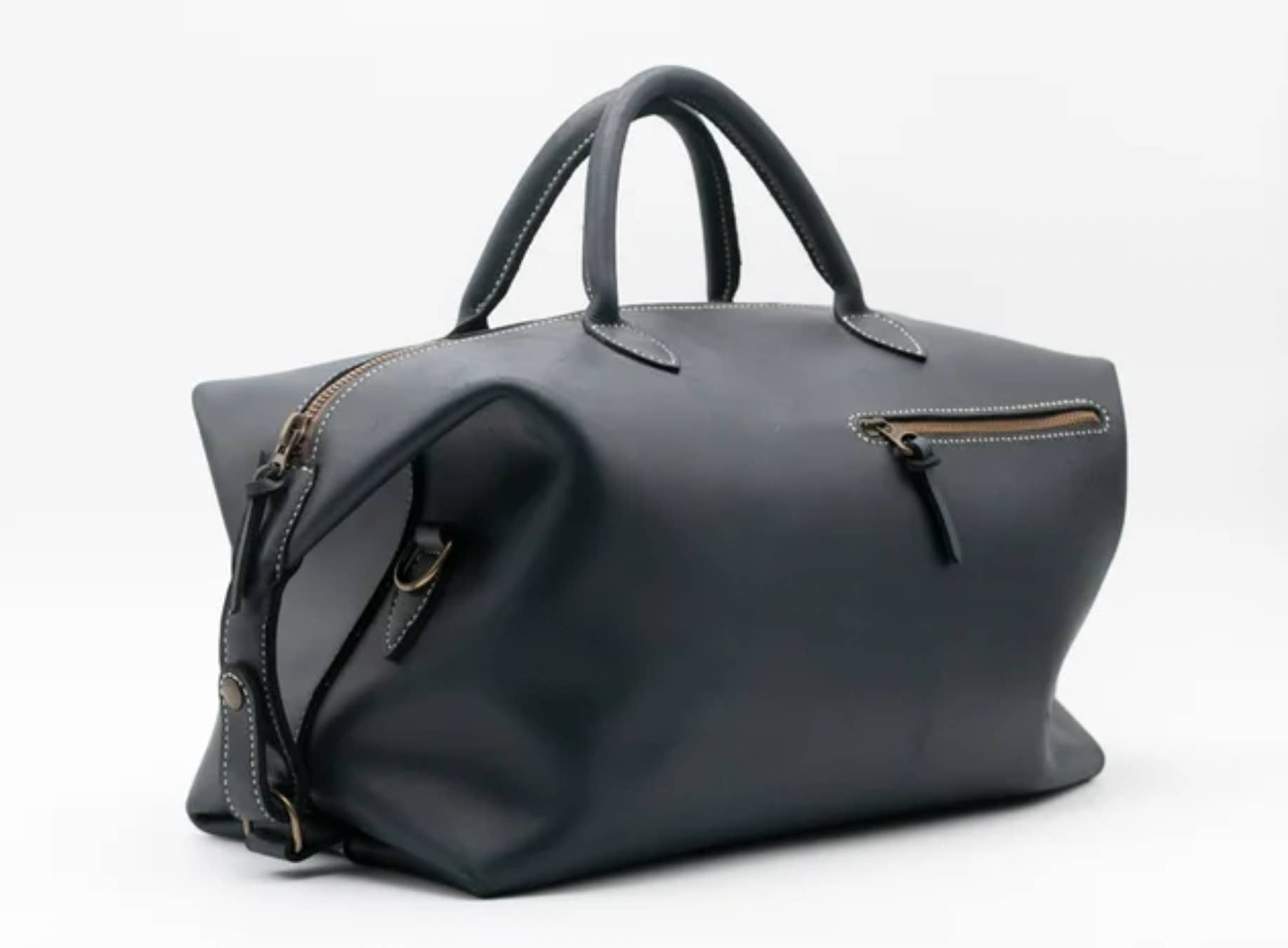 Huit - Wholesale Weekender Bag - Men's - Navy blue weekend bag