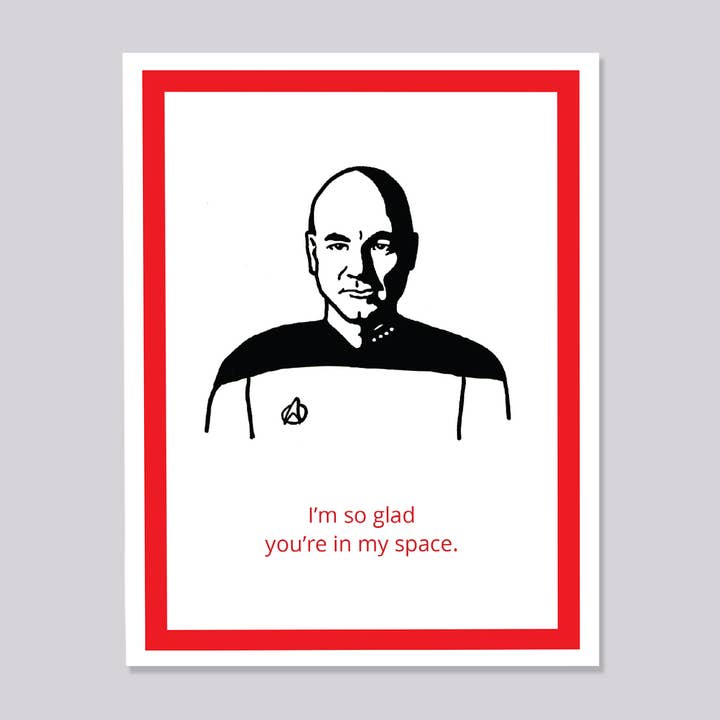 Star Trek Picard-ruimtekaart van de volgende generatie voor wholesale door Design Corner