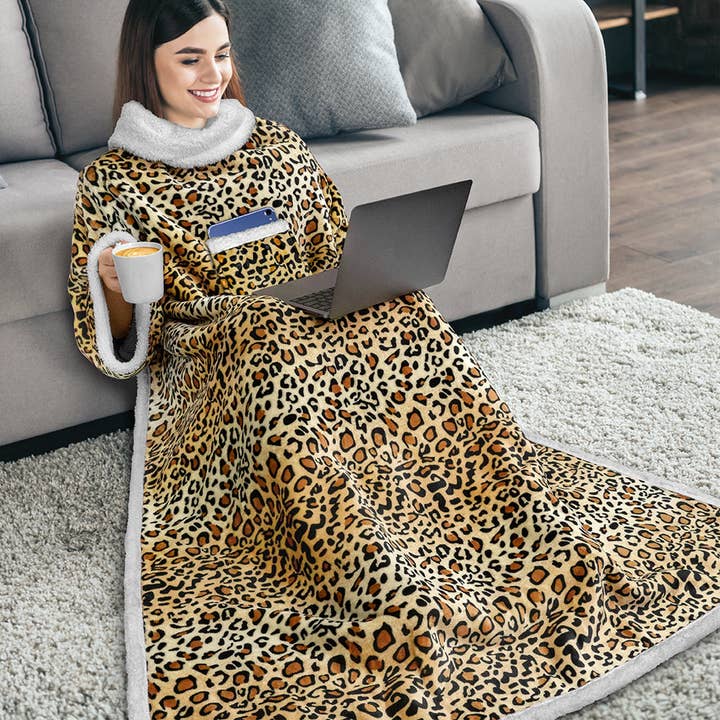 Pavilia - Vendita all'ingrosso Plaid - Coperta con maniche - Tasca applicata135