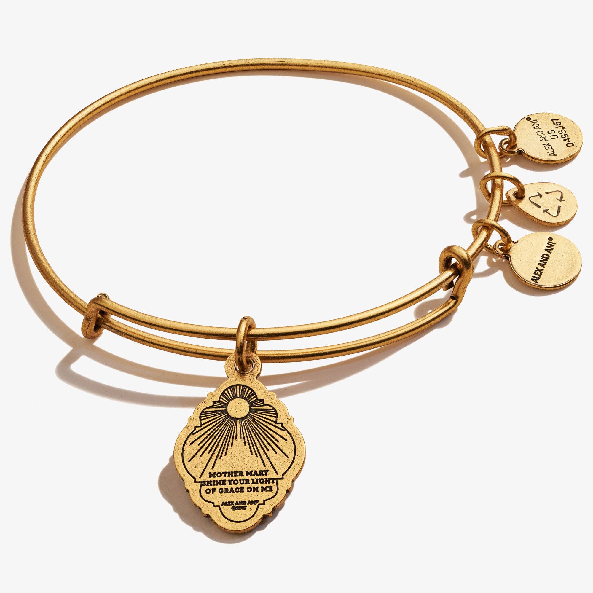 Alex and Ani - Vente Bracelet jonc - Bracelet Charme Mère Marie3