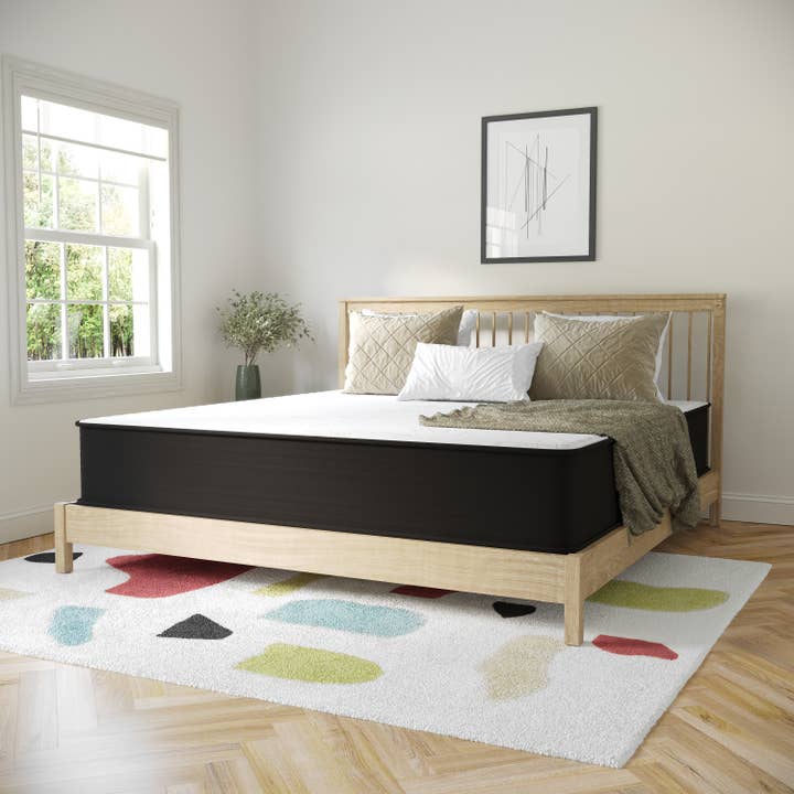 Flash Furniture - Wholesale Bed - 12" King Foam and Spring Hybrid Mattress in a Box