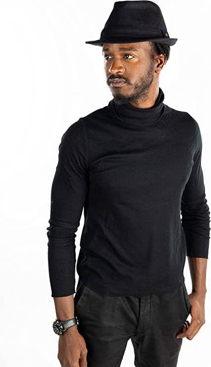 Funky Junque - Wholesale Fedora - Men's - Men's Wool Fedora - Black1