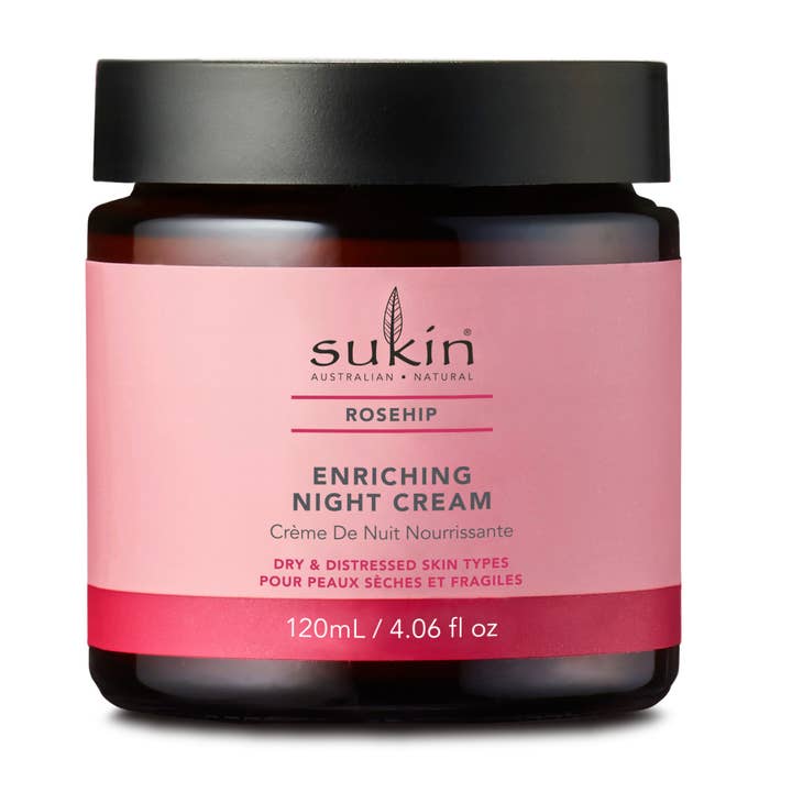 Enriching Night Cream 120ml for wholesale by Sukin UK