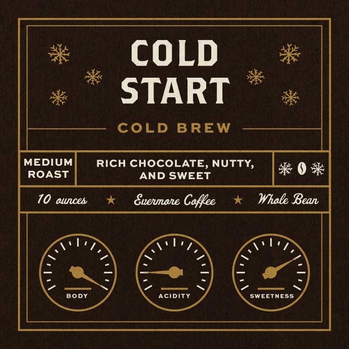 Cold Start Cold Brew for wholesale by Evermore Coffee Roasters