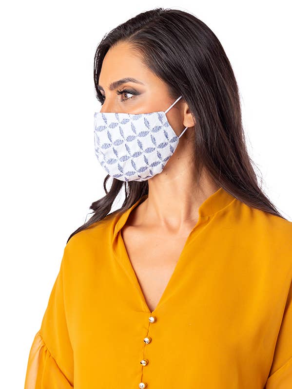 Masque en maille et thermo-collé avec TNT, doublé pour la vente par ZUMBI Fashion Store