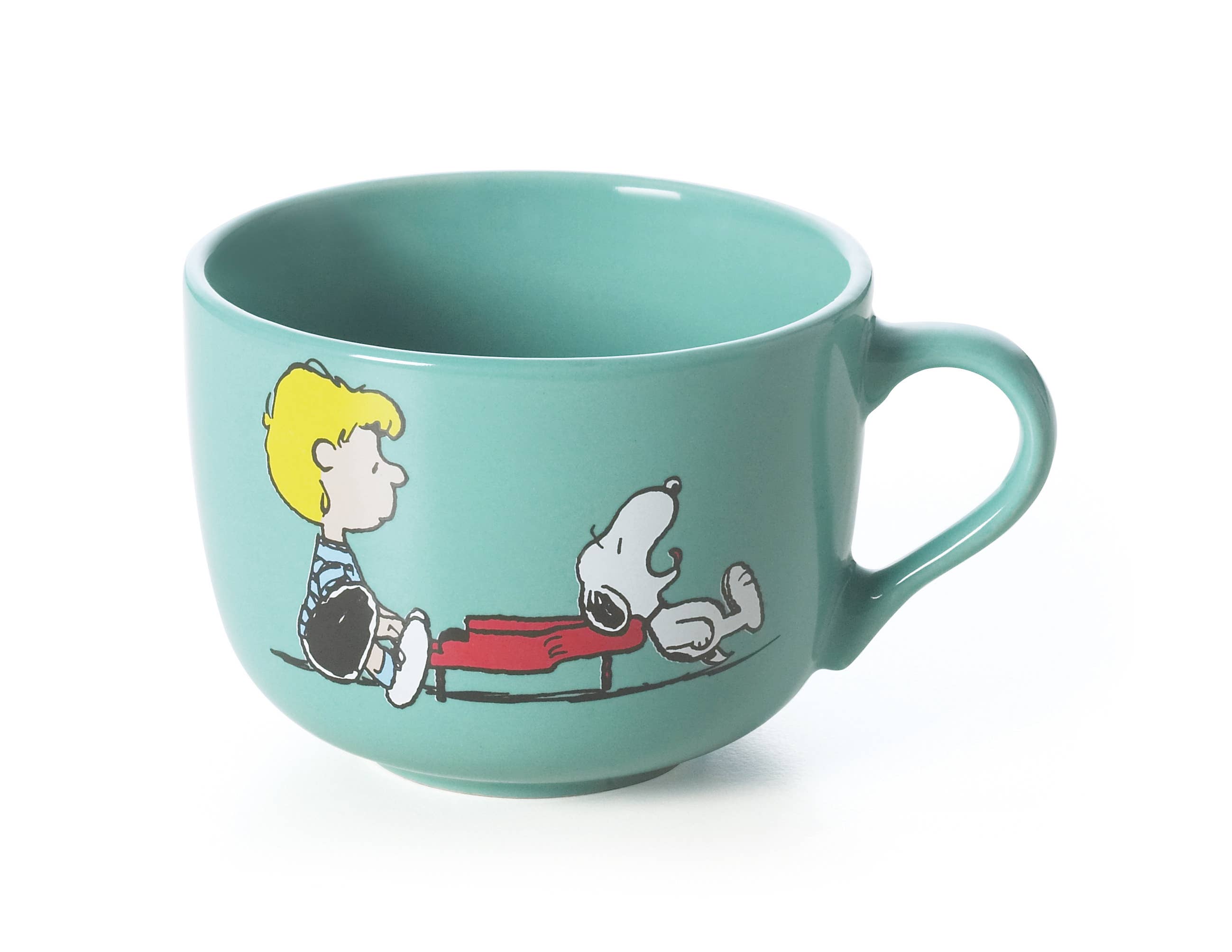 Set of 6 Assorted Jumbo Snoopy Mugs. for wholesale on Faire5