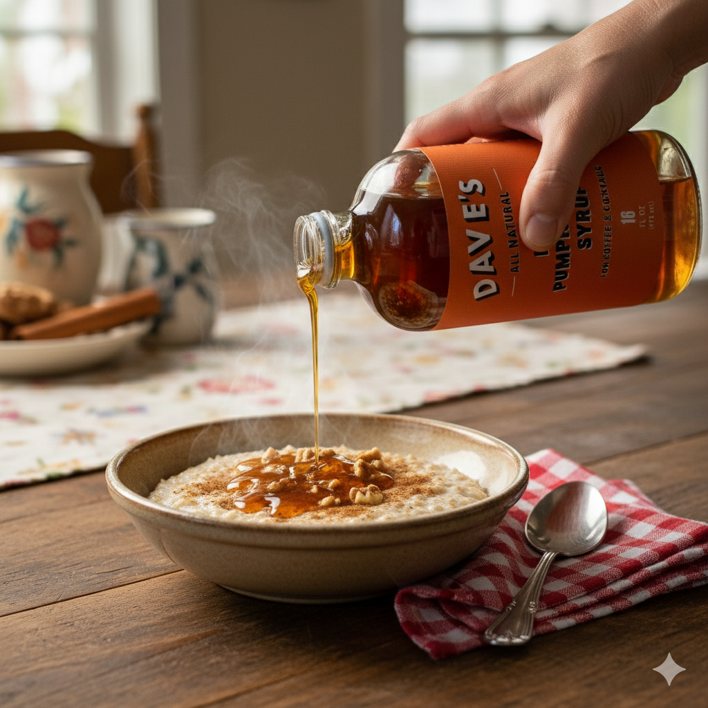 Dave's Coffee Roasters - Wholesale Cocktail Mix/Syrup - New England Maple Pumpkin Spice Syrup | Small-Batch3