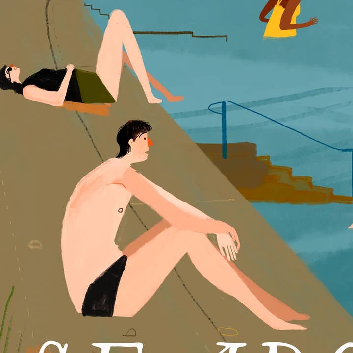 Conor Langton Art - Wholesale Art Print - Seapoint, Dublin, Ireland, Art Print2