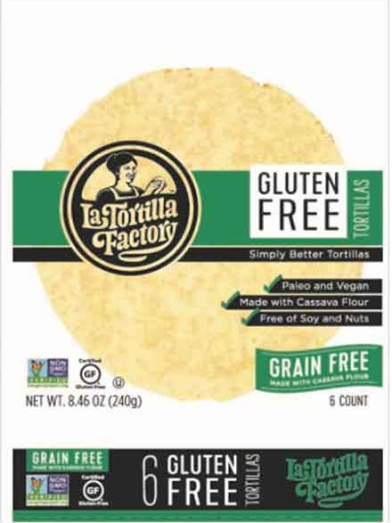 TORTILLA FLOUR CASSAVA G/F - LA TORTILLA for wholesale by Hudson Meat Company