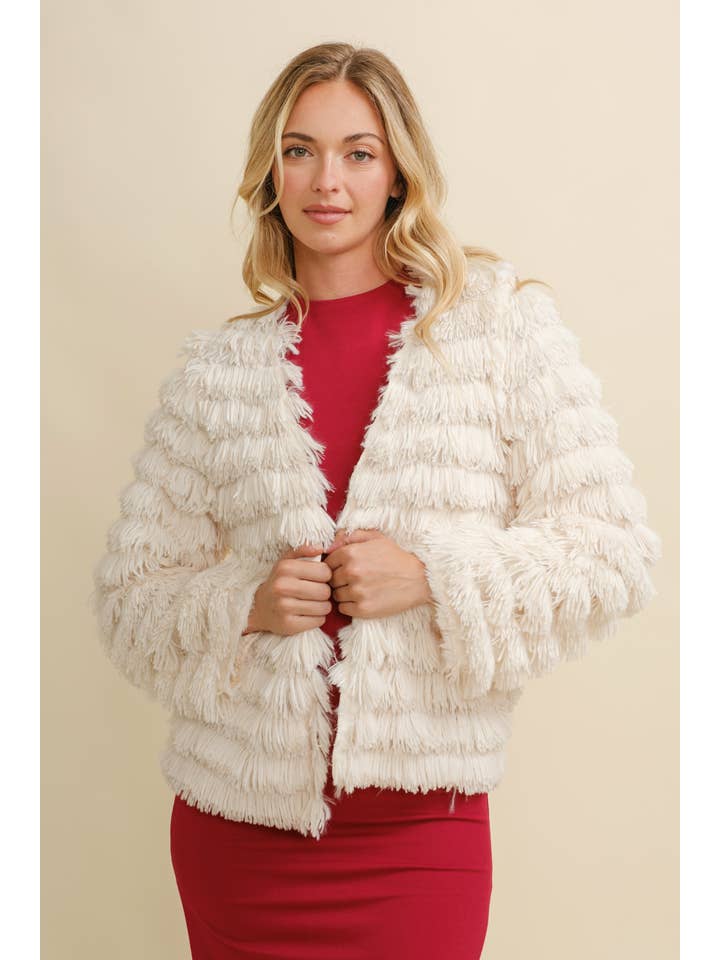 Cloud Ten – Großhandel Jacke – Damen – CJ8439 - SHAGJACKE AUS KUNSTPELZ8