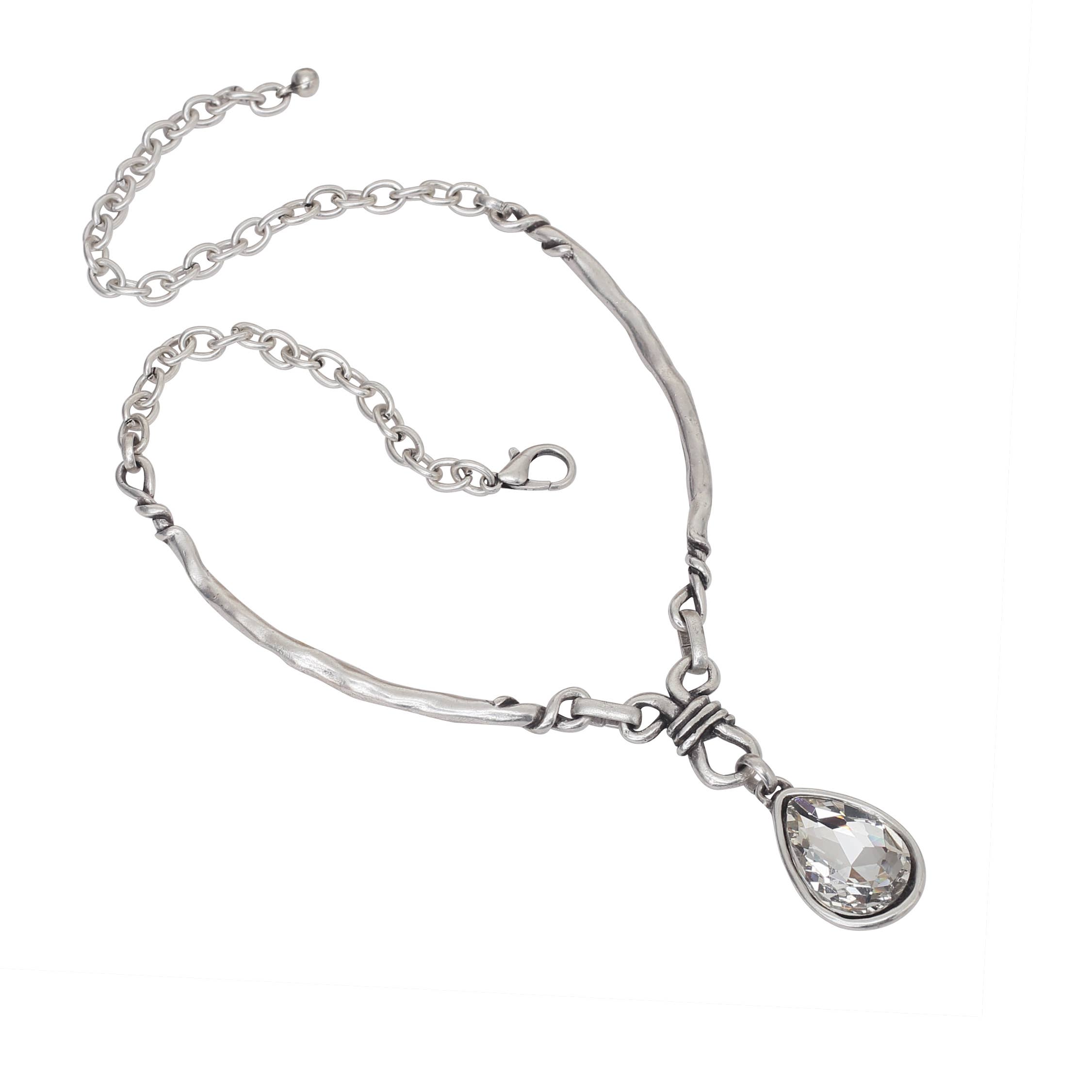 Chanour – wholesale Hänge-/berlockhalsband – Handgjord Sultans Drop Tennhalsband - 40002