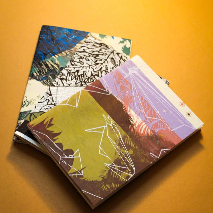 Field Sparrow Studio - Wholesale Journal/Diary - Screen Printed Travel Notebook