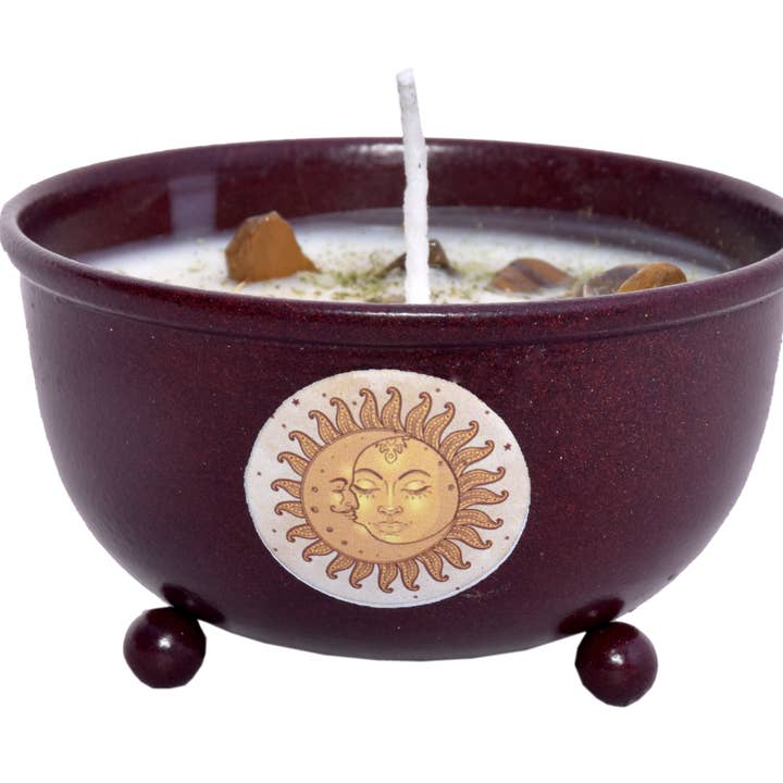 Designs by Deekay Inc. - Wholesale Jar/Filled Candle - Sun & Moon Smudge Candle (3 in.)0