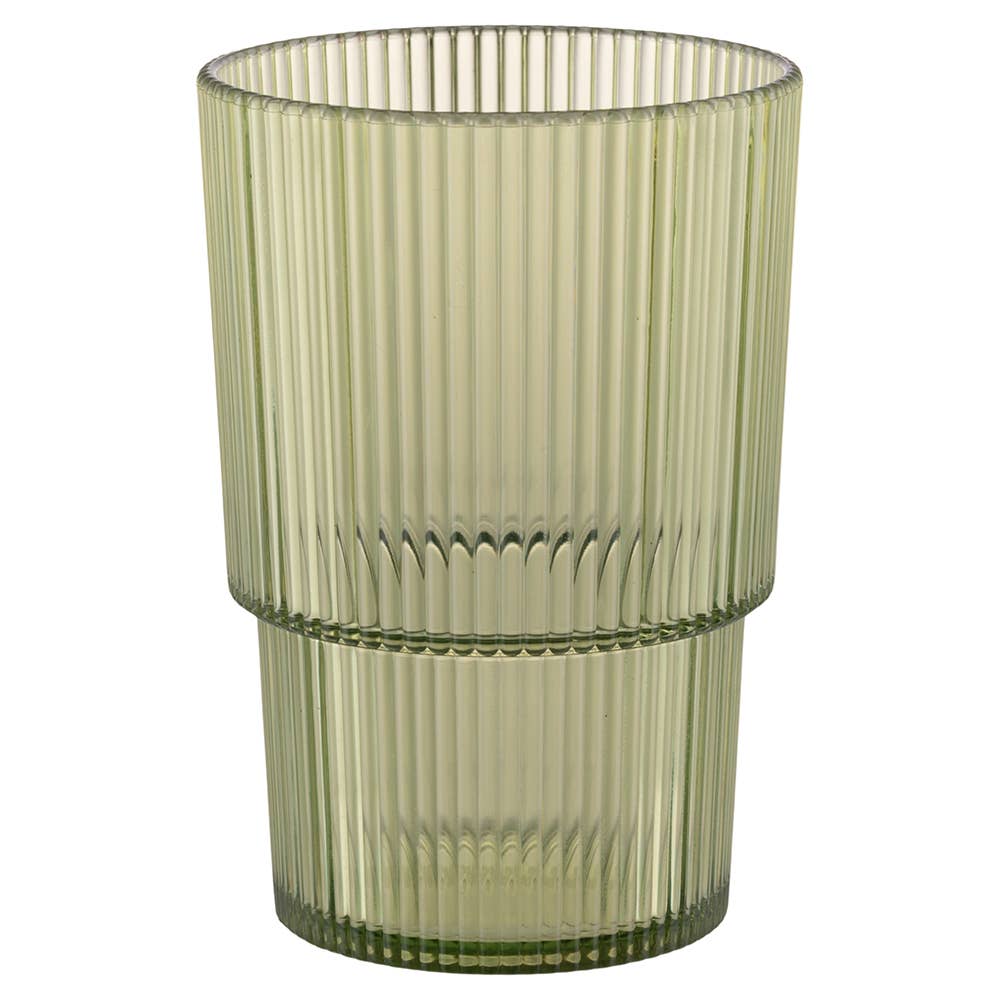 VdE Tivoli 1996 - Wholesale Drinking Glass/Cup - SINGLE GLASS PS 420ML SH GREEN 3ASS2