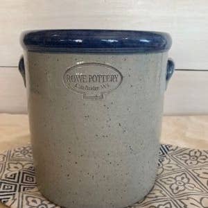 Rowe Pottery - Wholesale Bucket/Pail - Simply Rowe One Gallon Crock2