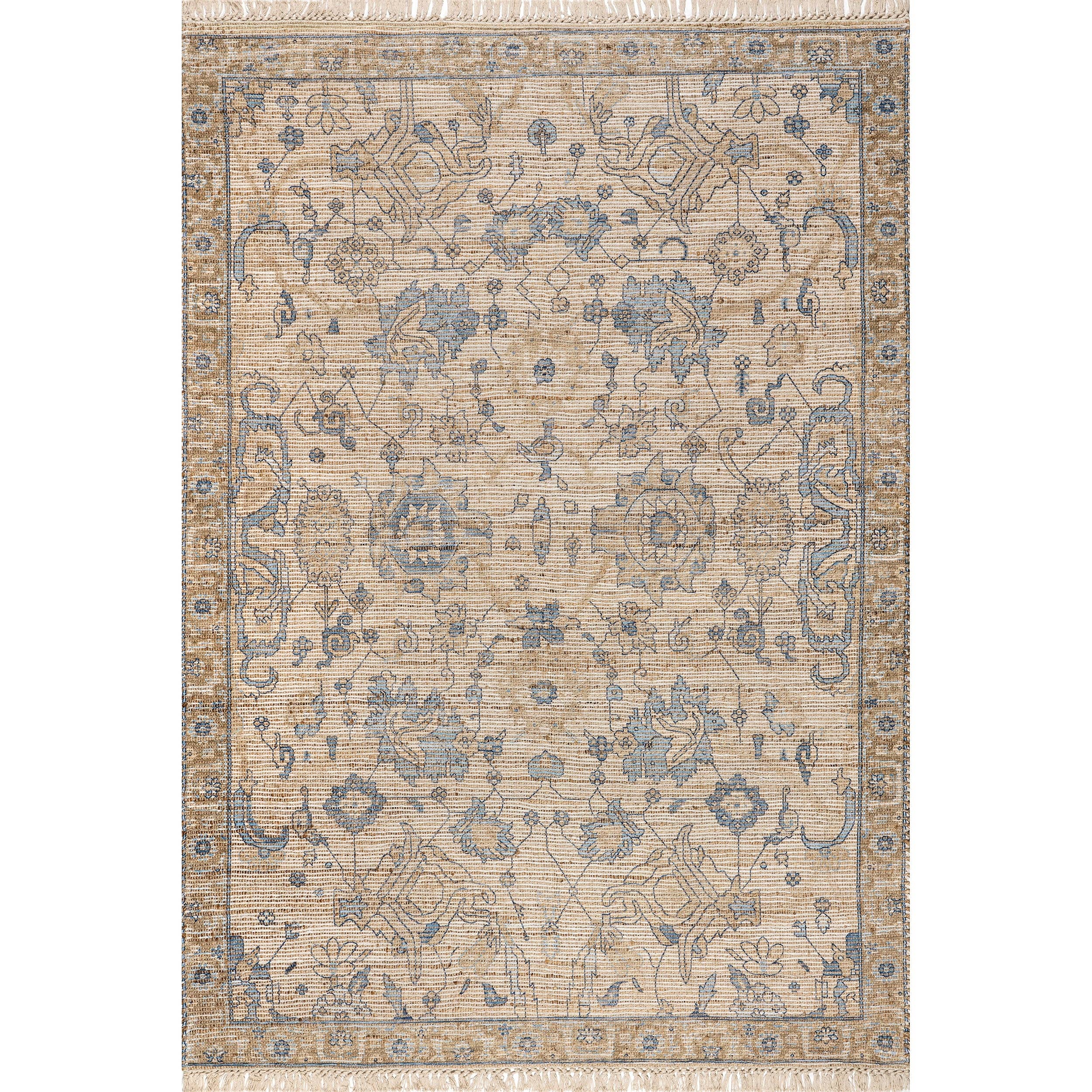nuLOOM - Vente Tapis - Tapis Vintage à Franges Marigold23