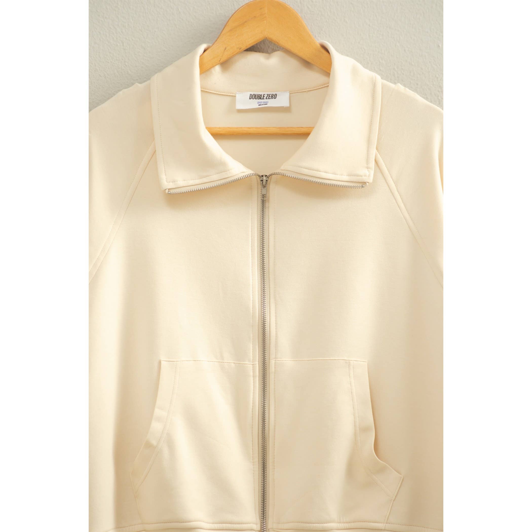 HYFVE – wholesale Jacket – Women's – Double Knit High Neck Long Sleeve Zippered Jacket0