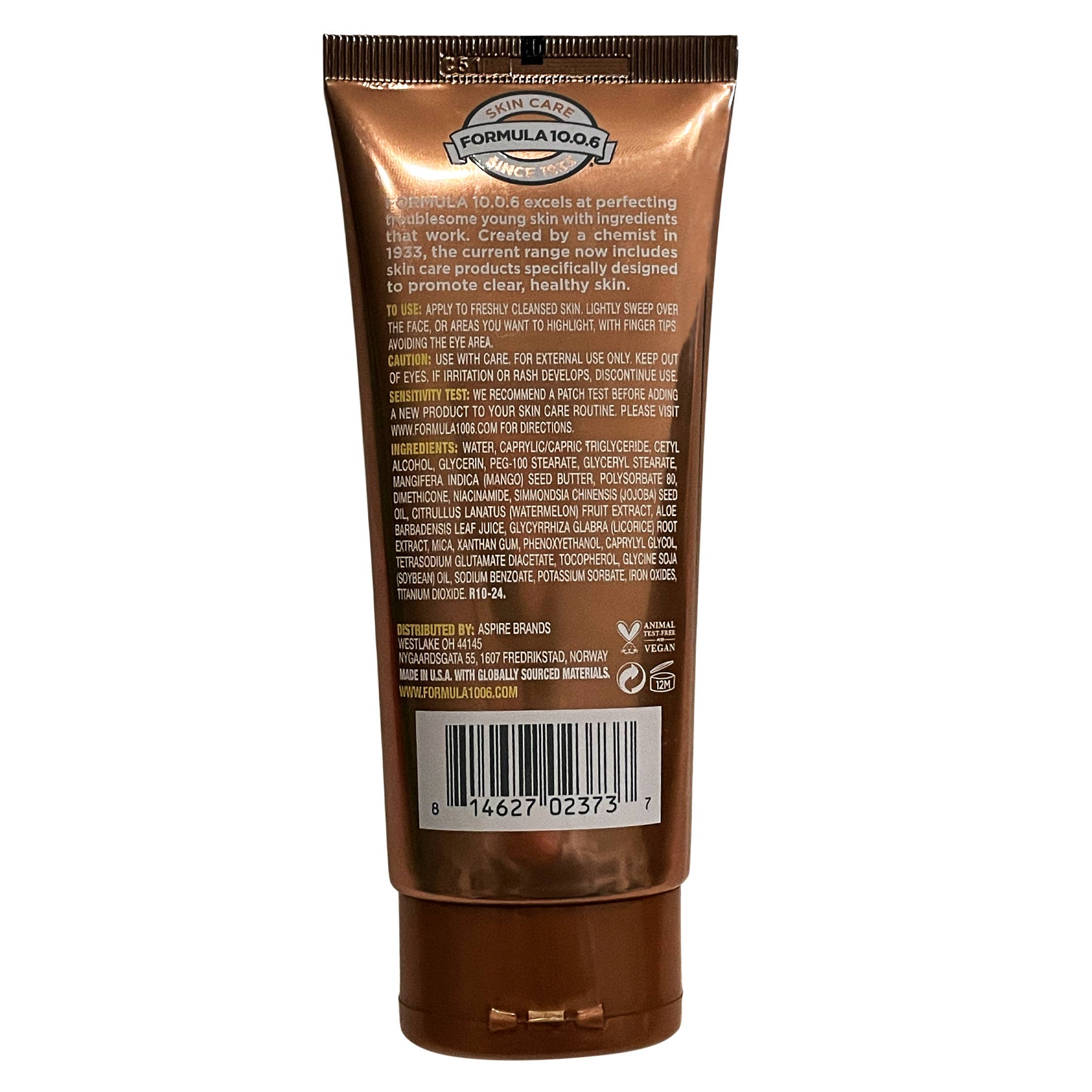 Formula 10.0.6 - Wholesale Makeup Highlighter - FORMULA 10.0.6 The Golden Glow High Beam Illuminator 100 ml1