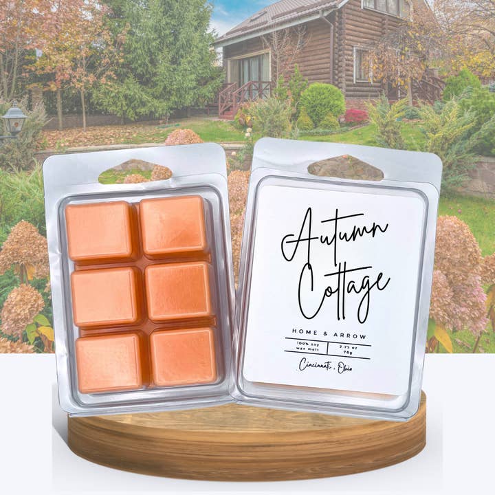 Fonte à cire de soja 100 % Autumn Cottage pour la vente par Home & Arrow