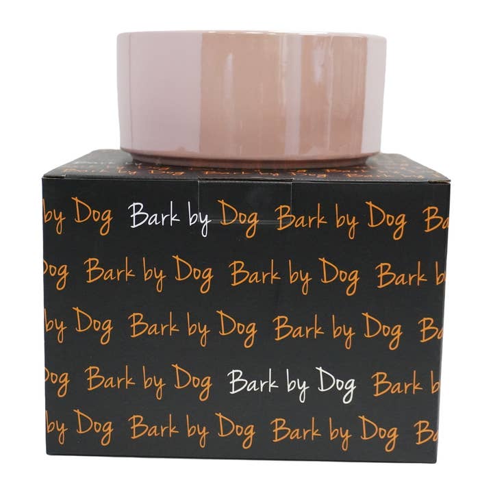BARK by DOG - Wholesale Pet Bowl - Cat/Dog - Luigi Luxe Pink Dog Bowl