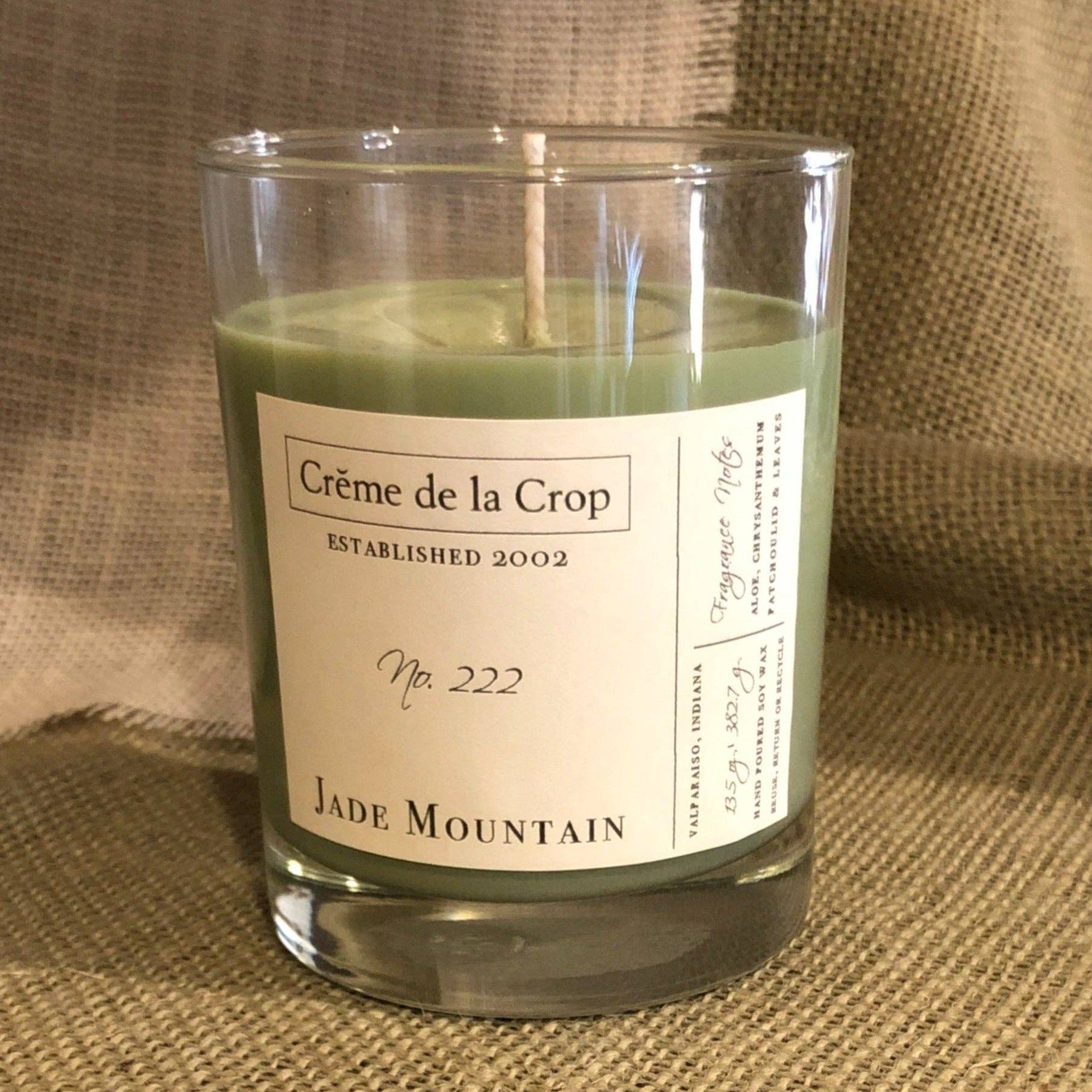 VIAI Beauty - Wholesale Jar/Filled Candle - Soy Candle - Jade Mountain (Aloe & Agave)0