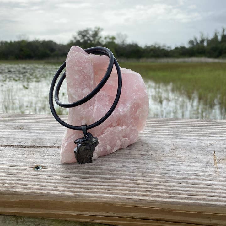 Karelia Creations - Wholesale Pendant/Charm Necklace - XL Elite Noble Raw Shungite Necklace | 7-14 grams | Unisex8