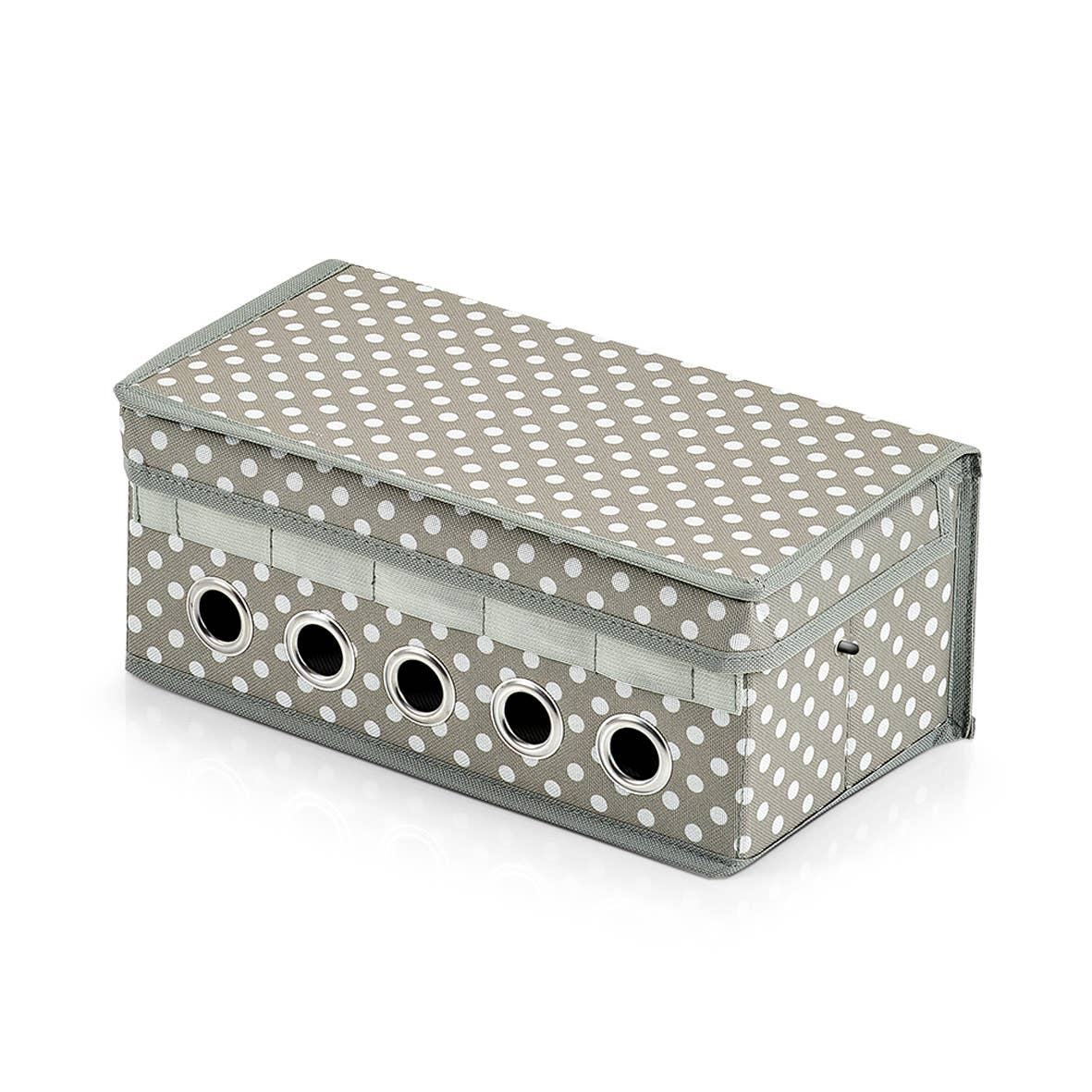 grey Gift ribbon box, polyester for wholesale on Faire1