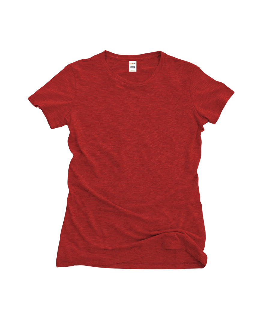 GOEX Apparel - Wholesale T-Shirt - Women's - Ladies Short Sleeve Triblend Tee2