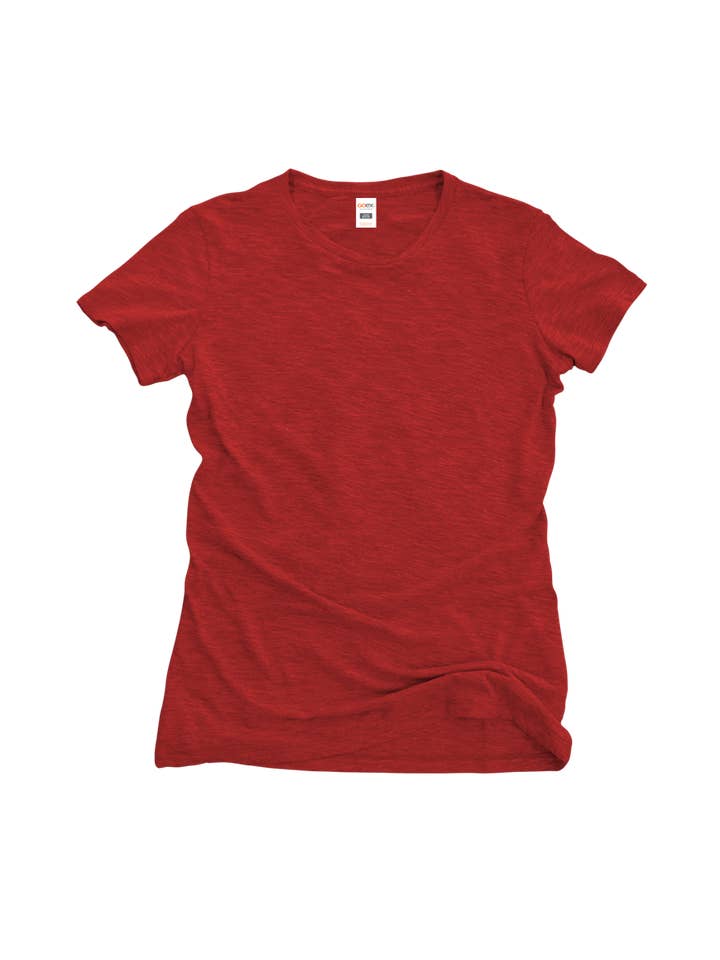 GOEX Apparel - Wholesale T-Shirt - Women's - Ladies Short Sleeve Triblend Tee2