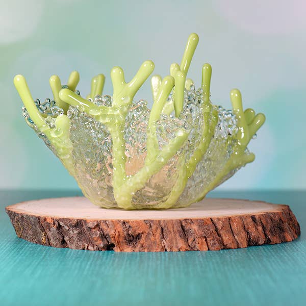 Living in Glass Houses - Wholesale Candle Holder - Coral Tealight Candle Holder